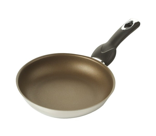 Frying Pan Silver Grey with handle - Safqqa Egypt