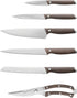 BergHOFF 7 pcs Knife Set with Dark Wooden Stand - Safqqa Egypt