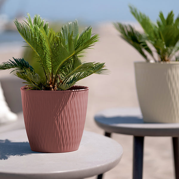 Stefanplast Liberty Round Pot – Stylish & Modern Plant Pot – Safqqa Egypt