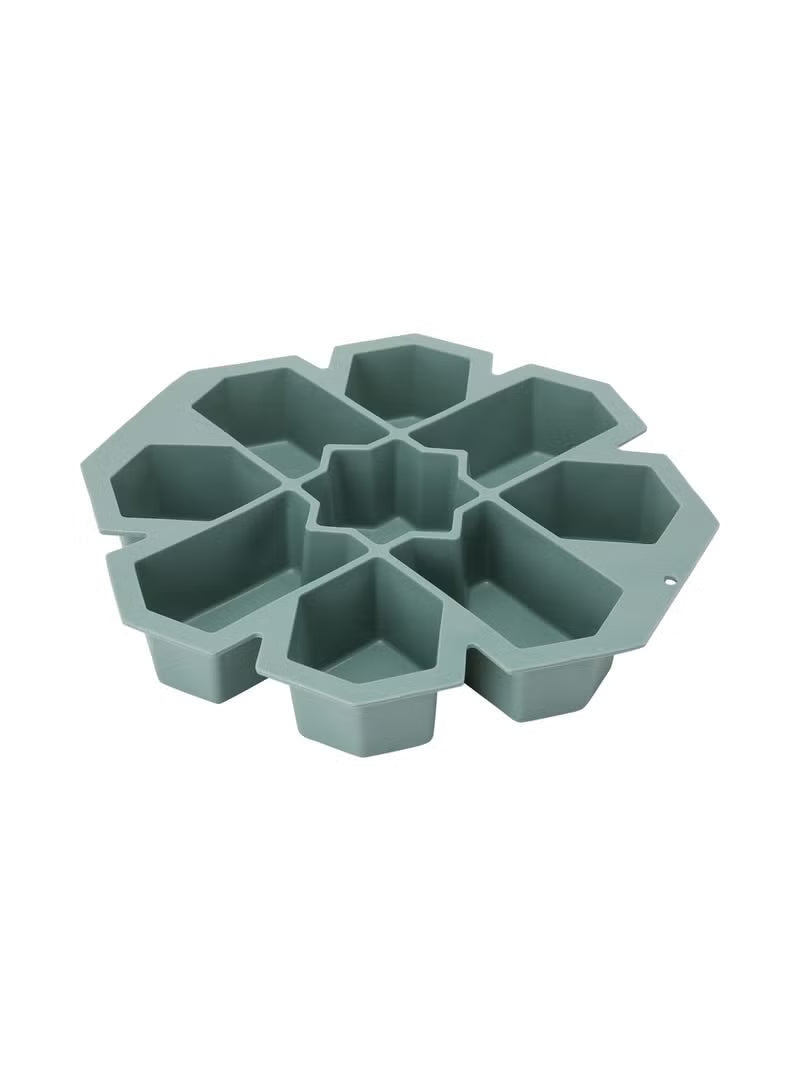 Green Arabesque Cake Mold – Elegant Design for Professional Baking – Safqqa Egypt