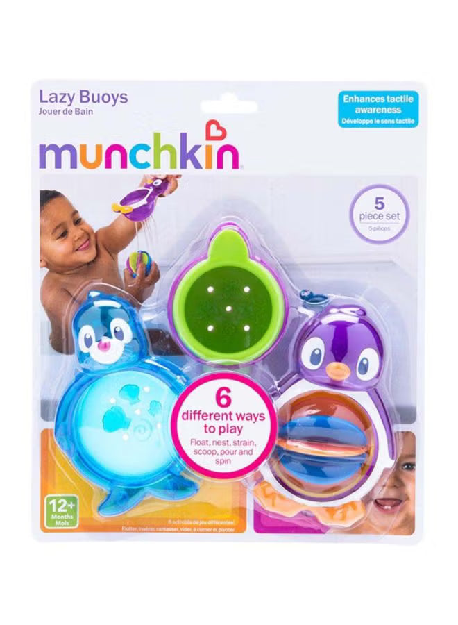 طقم ألعاب حمام 5 قطع للأطفال