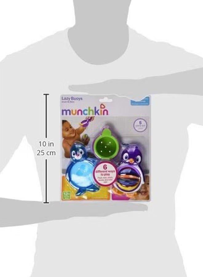 طقم ألعاب حمام 5 قطع للأطفال