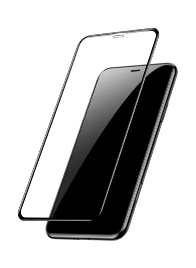 Tempered Glass Screen Protector For Apple iPhone 11 Pro Max Black/Clear