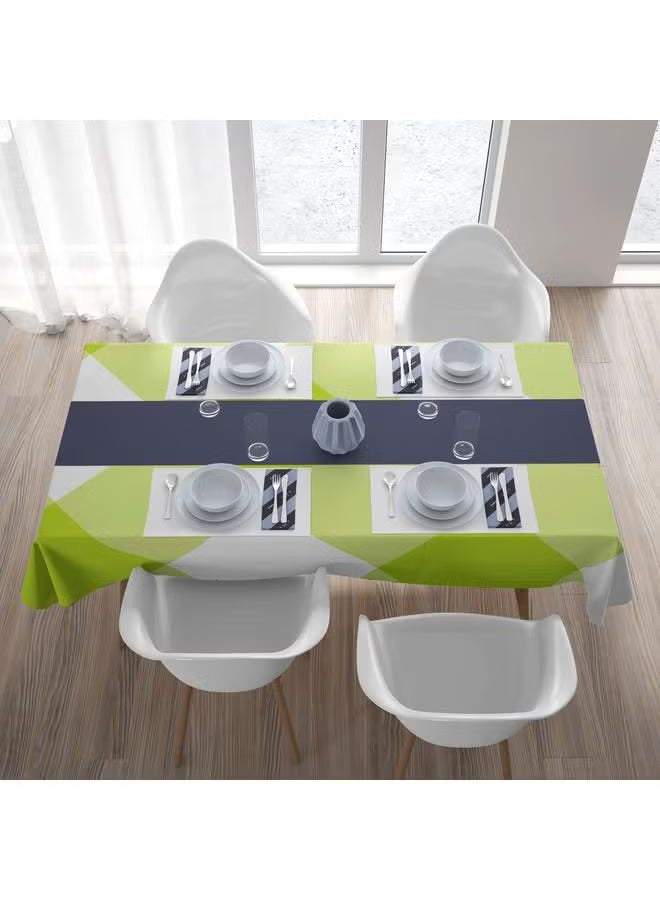 مفرش طاولة من البوليستر مصمم لحماية الطاولات مع إضافة مظهر أنيق ومرتب لمساحات الطعام. مصنوع من خامة بوليستر متينة،