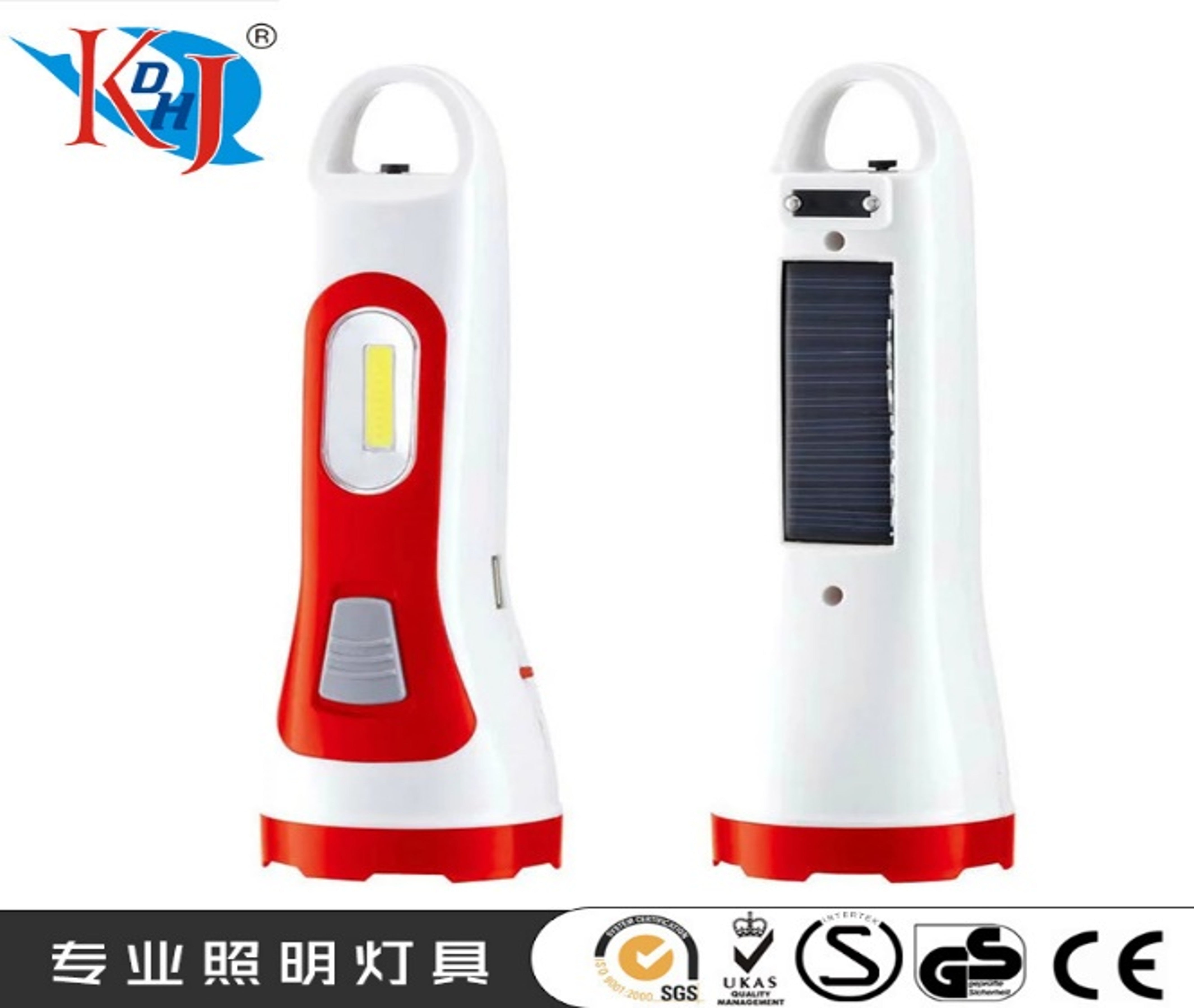 Keendex KX3424 Rechargeable LED Flashlight, Lightweight and Portable for Camping, Travel, Outdoor Activities - Multi Color