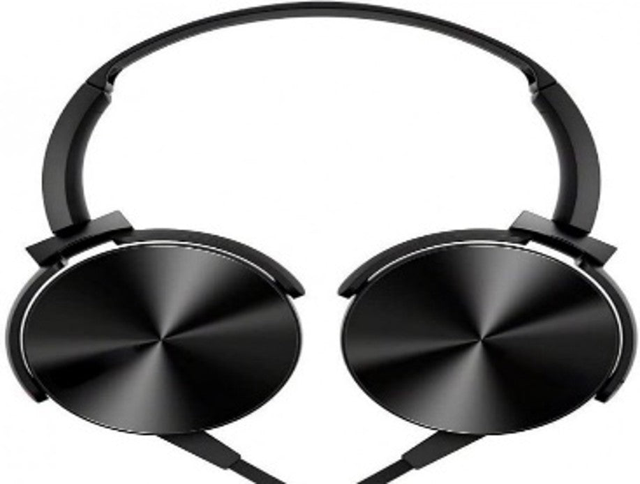 سماعات رأس Keendex KX 3321 سلكية مع باس قوي وميكروفون لمنفذ 3.5 ملم – موديل X21/X24 – أسود