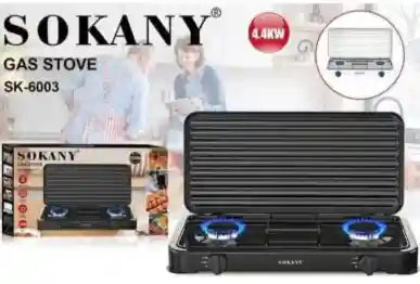 Sokany gas stove, 3 burners, SK-6003 - Safqqa Egypt
