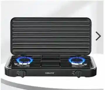 Sokany gas stove, 3 burners, SK-6003 - Safqqa Egypt