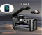 سماعات بلوتوث KEENDEX KX 3659 M25 اللاسلكية – عزل ضوضاء احترافي، صوت ستيريو، مقاومة للماء، مزودة بعلبة شحن و4 ميكروفونات – مثالية للرياضة والألعاب – أسود