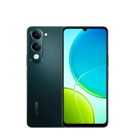 هاتف فيفو Y04 – أخضر، بشريحتي اتصال، شبكة 4G، سعة 256 جيجابايت، رام 4 جيجابايت ✅ بدون ضريبة | ✅ ضمان رسمي مشمول