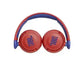 Kids Wireless On-Ear Headphones Red - Safqqa