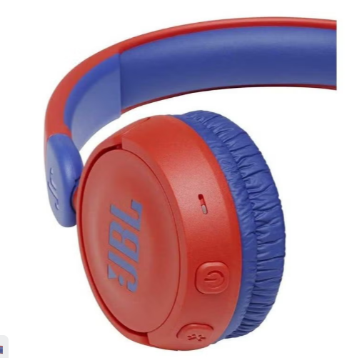 Kids Wireless On-Ear Headphones Red