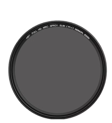 فلتر دائري HD MRC ND64 + CPL مقاس 82 ملم – أسود