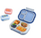 Bento Box Lunch Box for Kids Adults Leakproof Bento Lunch Box with 4 Compartments Spoon and Fork Portable Boys Girls Lunch Box with for Work Office School
