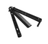 Knife Style Hair Comb Black 22cm