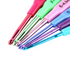 6-Piece Needlework Crochet Hooks Set Pink/Green/Yellow 6×5×0.5cm