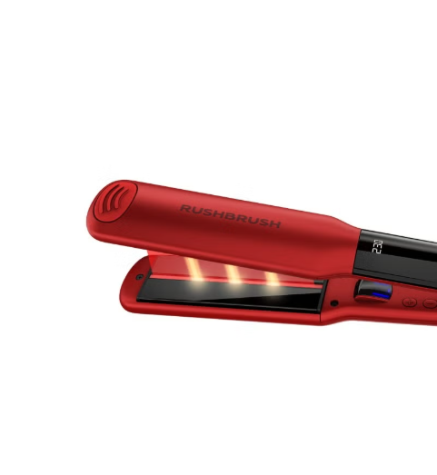 X1 Infra Straightener Infrared 230C 5 Heat Level Ceramtic Plate - Red