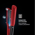 X1 Infra Straightener Infrared 230C 5 Heat Level Ceramtic Plate - Red