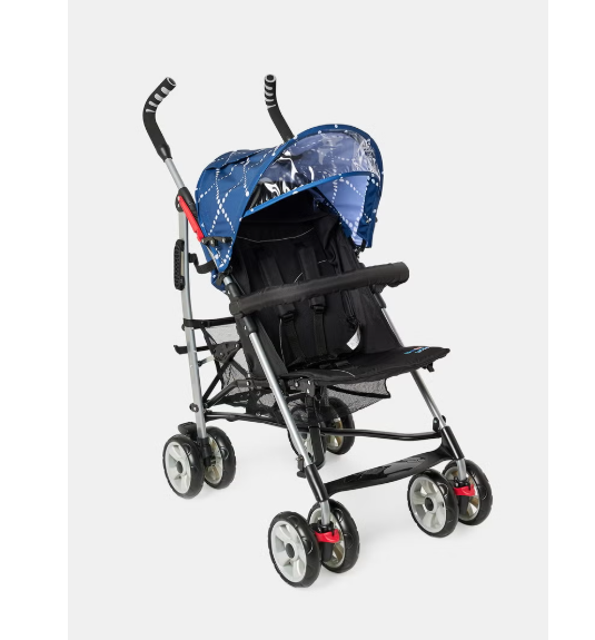 عربة أطفال قابلة للطي بمظلة ومقعد قابل للإمالة