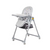 كرسي طعام للأطفال من لاستري – رمادي