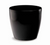 Black Plastic Plant Pot – 14 cm Lightweight Flower Pot & Without box