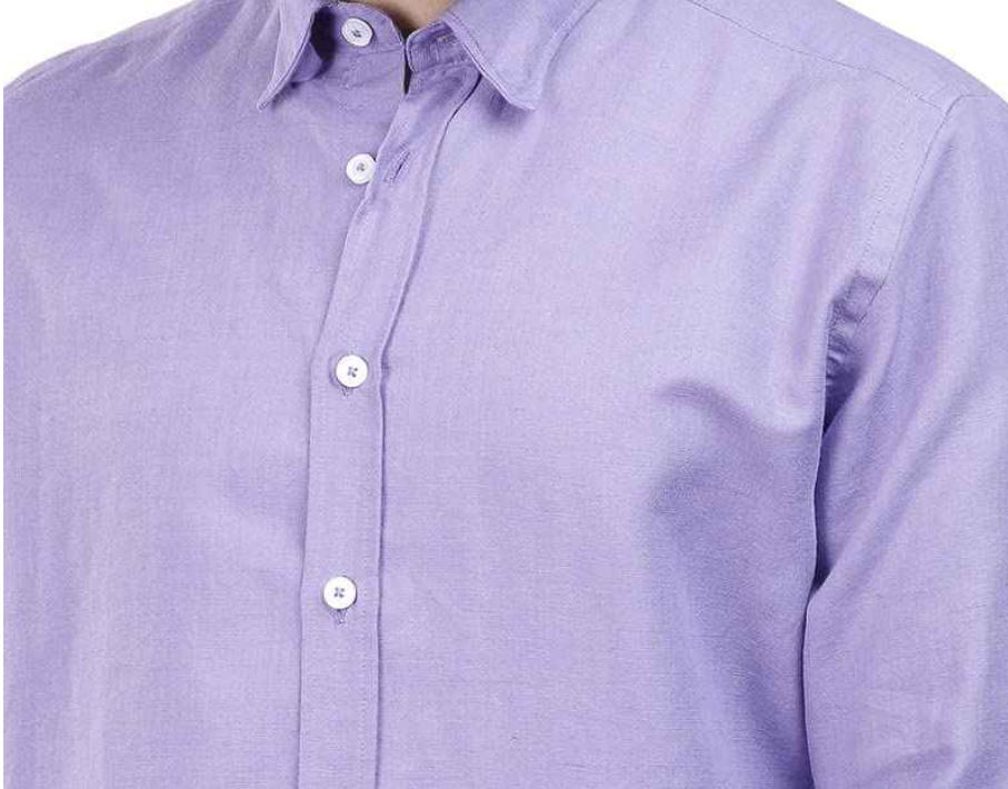 Coup Men’s Slim Fit Plain Long Sleeve Shirt – Modern & Elegant Look