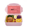 1400ml 3-Compartment Lunch Box with Cutlery Set – Leakproof Food Container