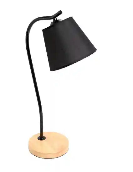 مصباح طاولة LED – أسود/بيج، 145x450 مم