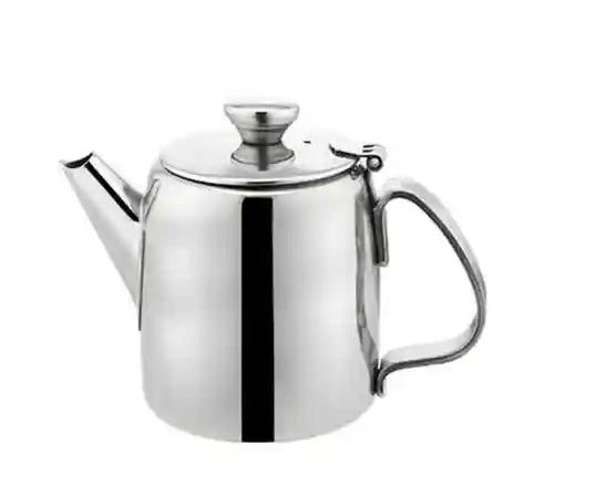 إبريق شاي من الإستانلس ستيل بسعة 0.5 لتر فضي
