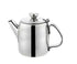 إبريق شاي من الإستانلس ستيل بسعة 0.5 لتر فضي