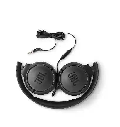 سماعات JBL Tune 500 سلكية – صوت جهير نقي، قابلة للطي وخفيفة الوزن