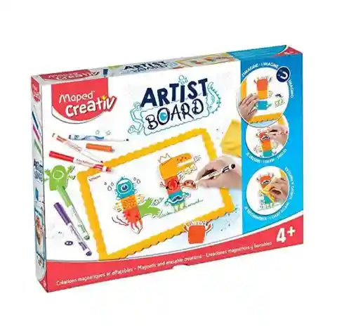 طقم لوح مغناطيسي إبداعي للفنانين – 9 قطع