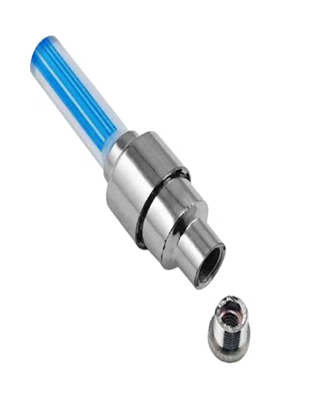 2-Piece Neon Flash LED Tire Valve Caps