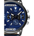 Men’s Leather Chronograph Wrist Watch – Elegant & Precise