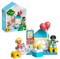 LEGO LEGO DUPLO Playroom 10925 – Educational Toddler Playset in House-Shaped Storage Box with Birthday Party & School Role-Play, Ages 2+