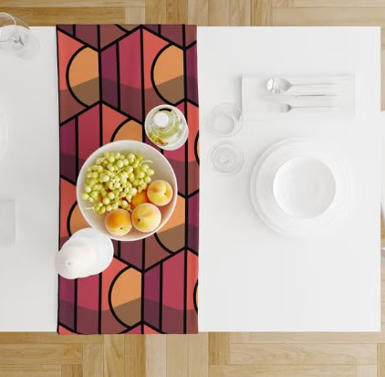 Table Runner  Elegant Table Cover for Protection and Decoration