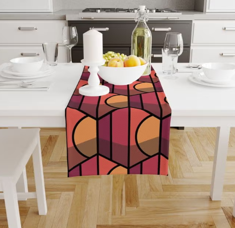 Table Runner  Elegant Table Cover for Protection and Decoration