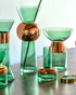 مزهرية زجاج عصرية وفاخرة – ديكور منزل أنيق