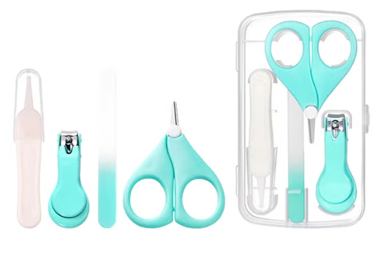 4-Piece Baby Nail Care Set – Safe & Easy to Use