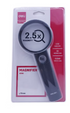 Deli 2.5X Handheld Magnifier Black – Compact & Durable