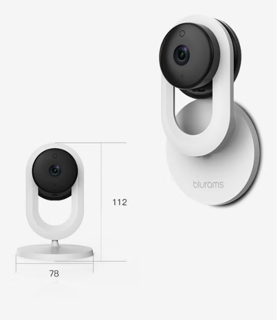 كاميرا أمان منزلية بلارمز 720 بكسل وضوح – ذكية ومدمجة