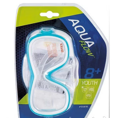 Intex Swim Masks, Multi Color, Comfortable Swimming Goggles for Water Activities