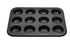 RK Non-Stick Muffin Tray Baking Pan 12 Cup black 35.5cm