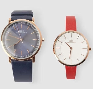 IBSO Charisma Casual Watch For Women &Men (Blue - Red)