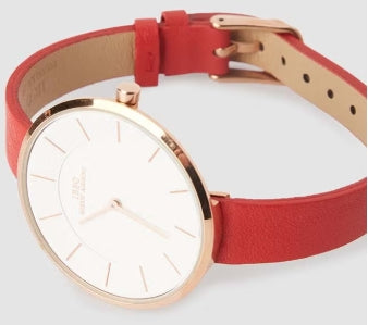 IBSO Charisma Casual Watch For Women &Men (Blue - Red)
