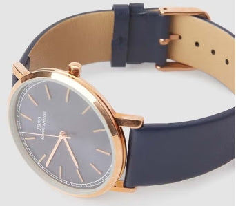 IBSO Charisma Casual Watch For Women &Men (Blue - Red)