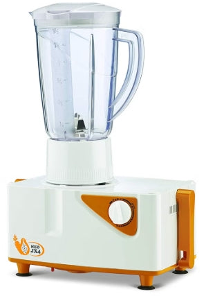 Bajaj Neo Jx4 Juicer Mixer Grinder 450 W 410700 White/Orange