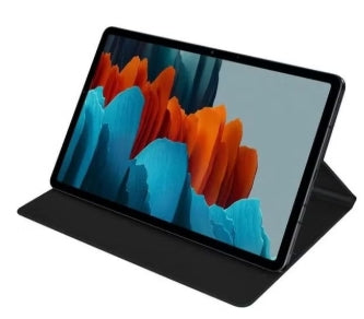 Samsung Tab Book Cover For Galaxy Tab S8/ Tab S7 Black