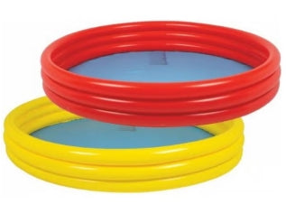 Jilong 3 Ring Pool 157x25cm Bright and colorful design kids will love.