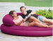Intex Inflatable Round Sofa For Indoors Outdoors And Pool Use-1.91Mx51CM - Safqqa